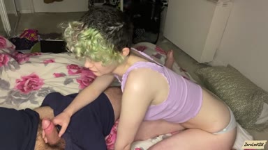 Zara Lee XoX – Reluctant Daughter Sucks Mummy’s Man